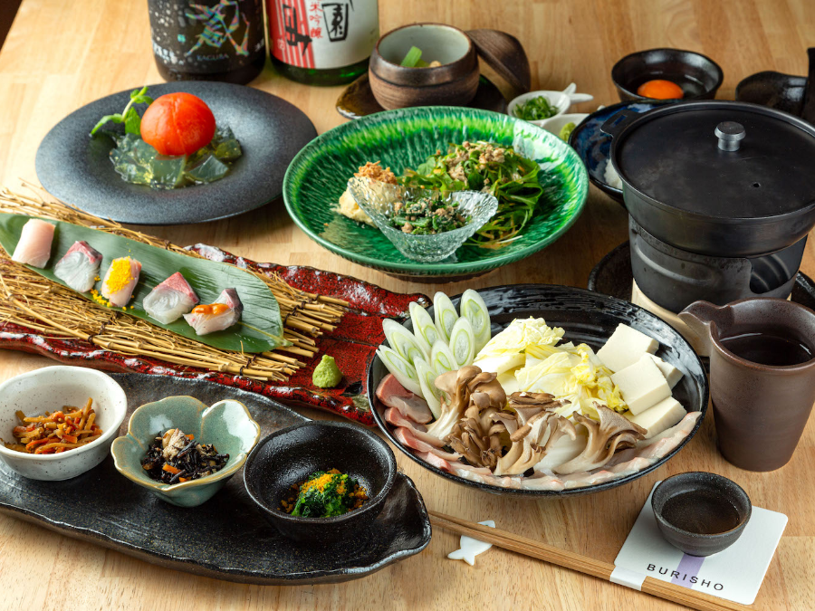 魚師匠本気の鰤しゃぶコース