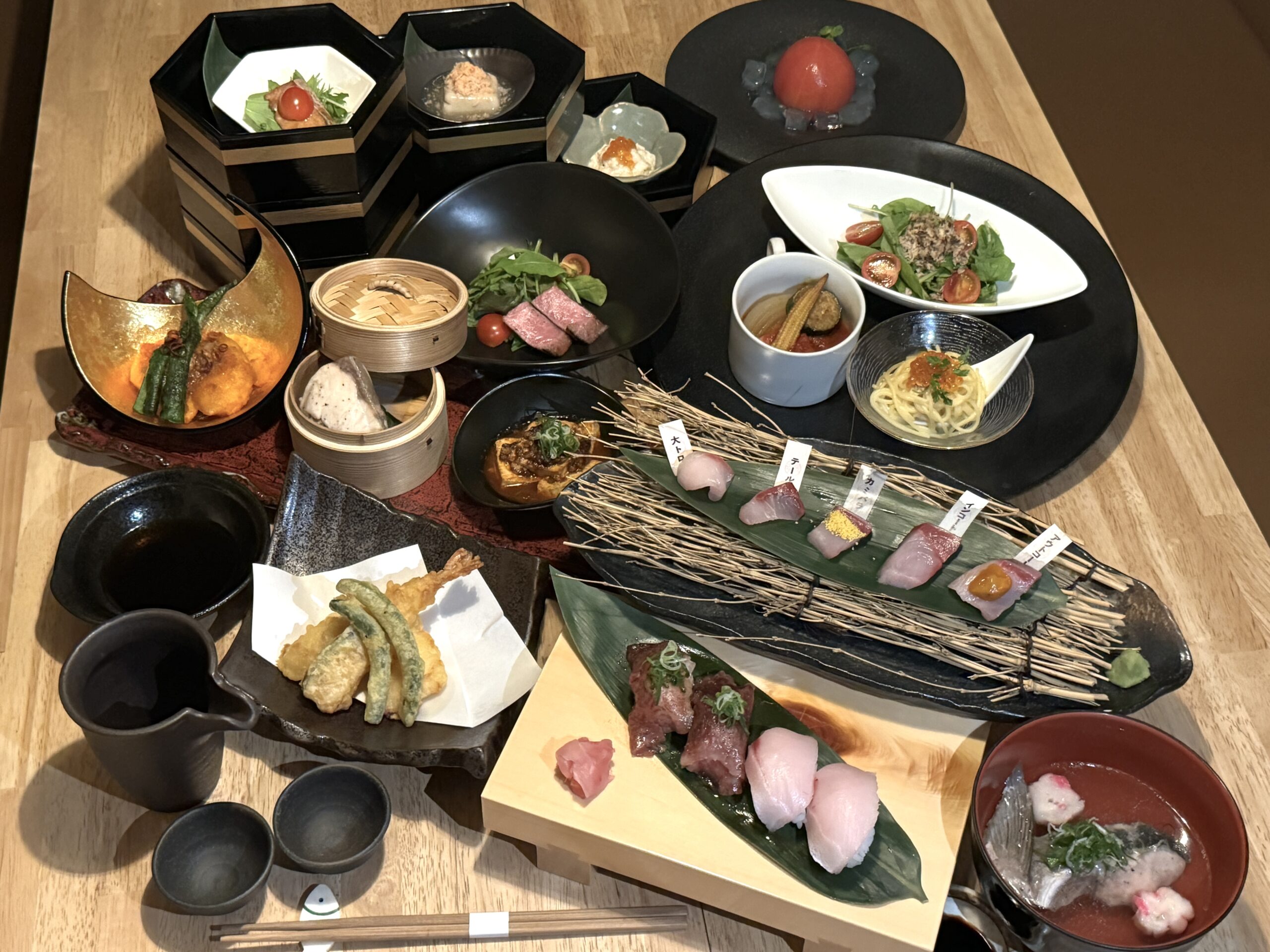 氷熟ぶり感動と驚きのフルコース